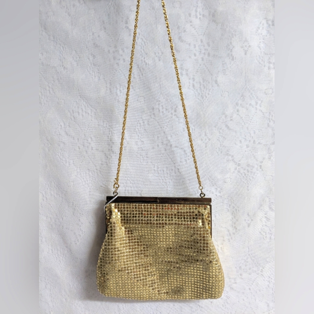 Vintage Gold Mesh Evening Bag – Handbags Ltd., Made in Japan